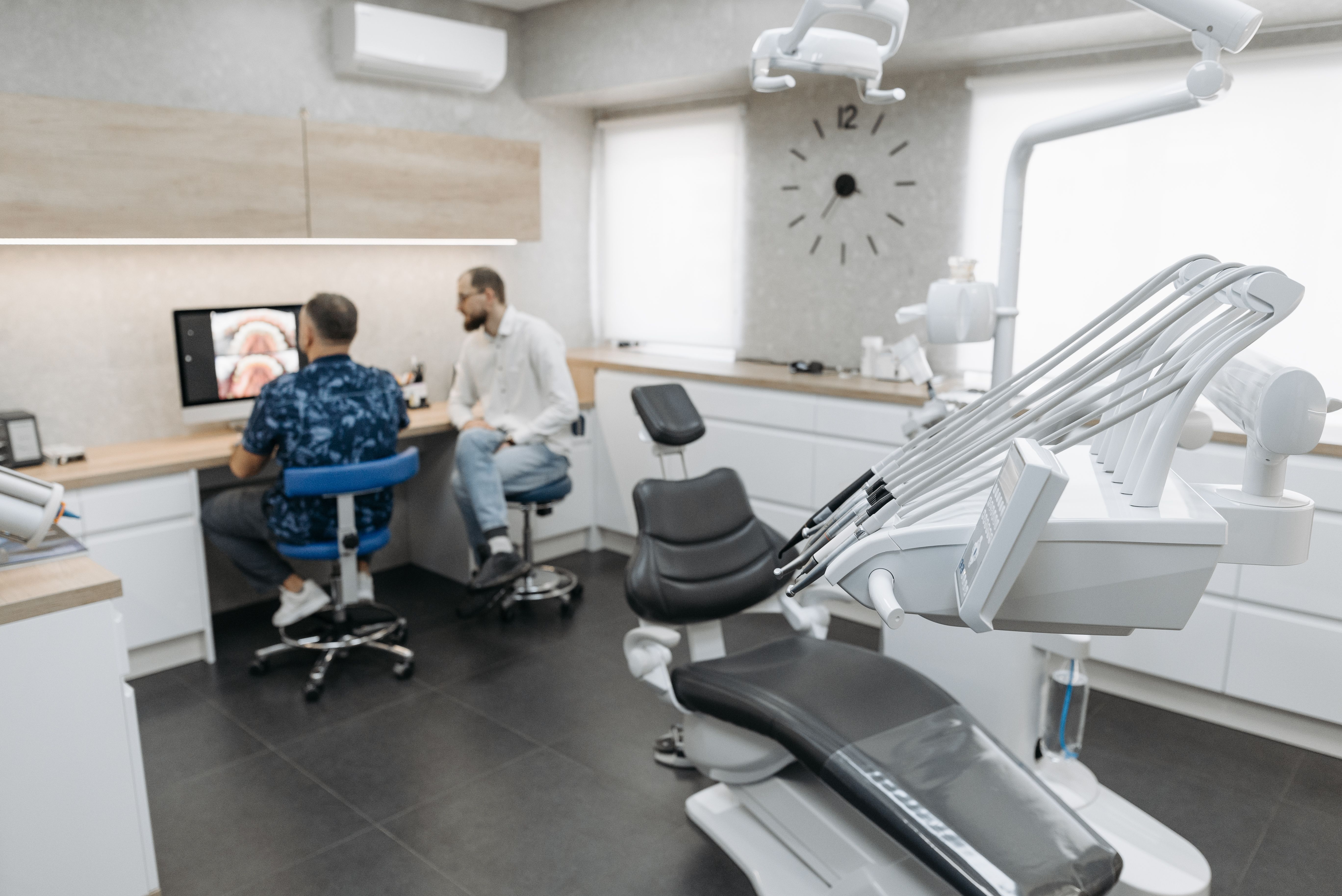 Preventive dental care including teeth cleaning and examination